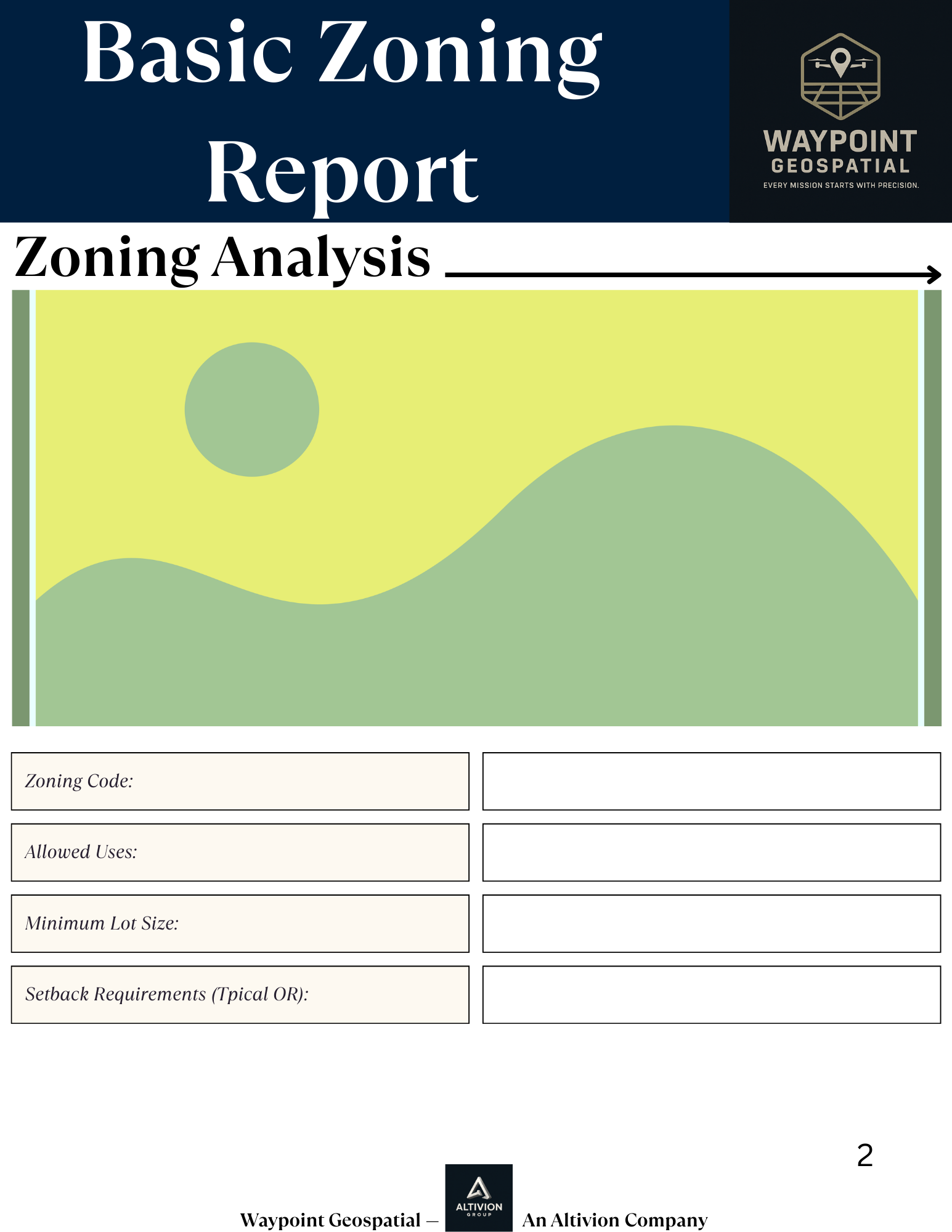 Zoning Report Page 2